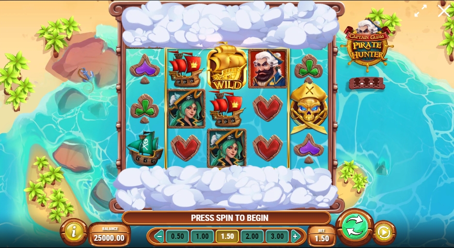 CAPTAIN GLUM PIRATE HUNTER ทดลองเล่น PLAY’n GO เครดิตฟรี UFABET ทดลองเล่น