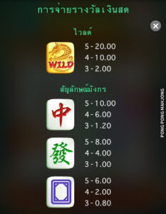 Pong Pong Mahjong MICROGAMING UFABET888