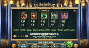 SECRET OF DEAD ทดลองเล่น PLAY’n GO เครดิตฟรี UFABET ฟรีเครดิต
