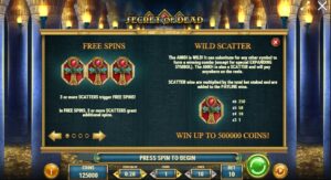 SECRET OF DEAD ทดลองเล่น PLAY’n GO เครดิตฟรี UFABET เว็บตรง