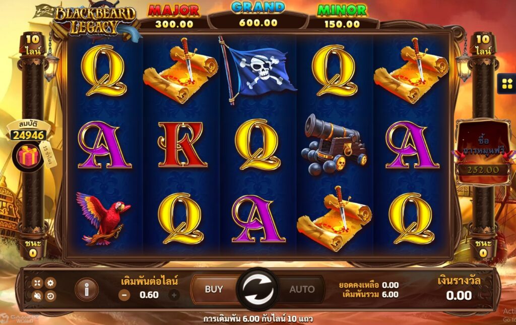 Black Beard Legacy joker ufabet36 vip ทางเข้า