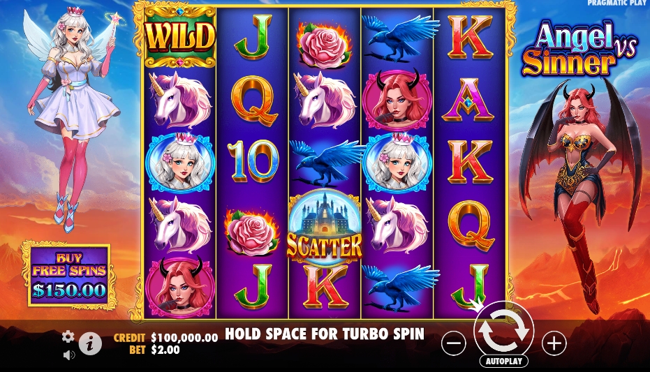 Angel vs Sinner pragmaticplay ufabet 36 vip ทางเข้า