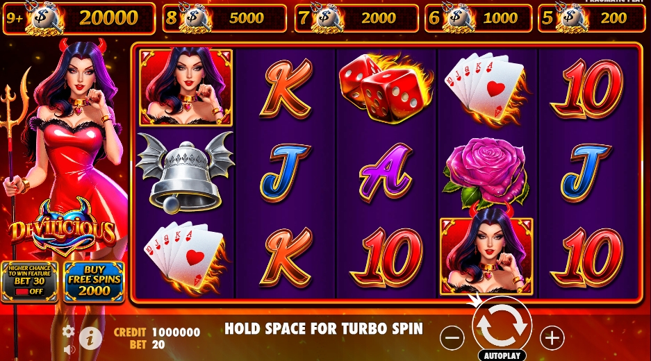 Devilicious Pragmatic play ทดลองเล่น ufabet36 vip ฝาก ถอน