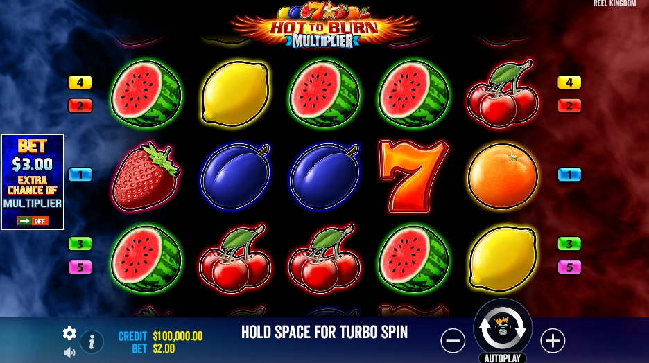 Hot to Burn Multiplier pragmaticplay ufabet 36 vip ทางเข้า