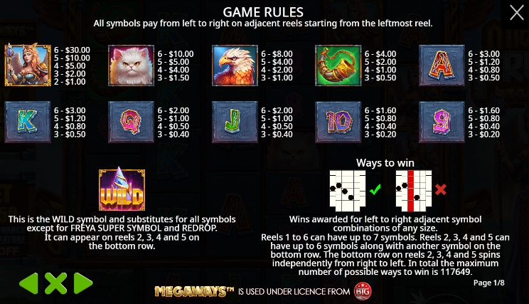 Might of Freya Megaways ufabet 36 vip ฟรีเครดิต