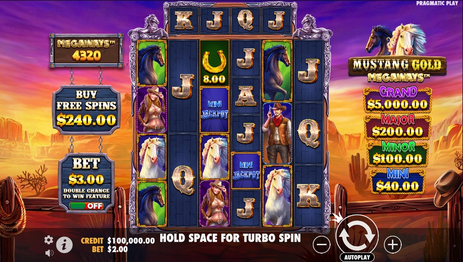 Mustang Gold Megaways pragmaticplay ufabet36 vip ทางเข้า