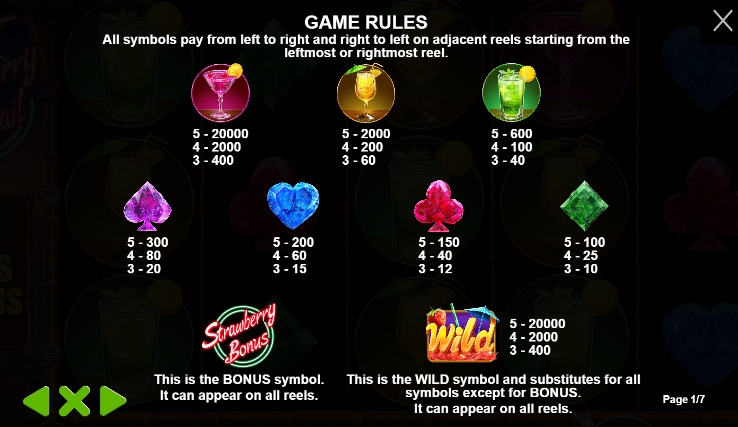 Strawberry Cocktail pramaticplay ufabet36 vip ฝาก ถอน