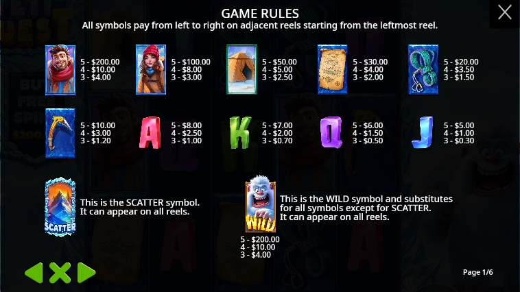 Yeti Quest pragmaticplay ufabet 36 vip ทดลองเล่น