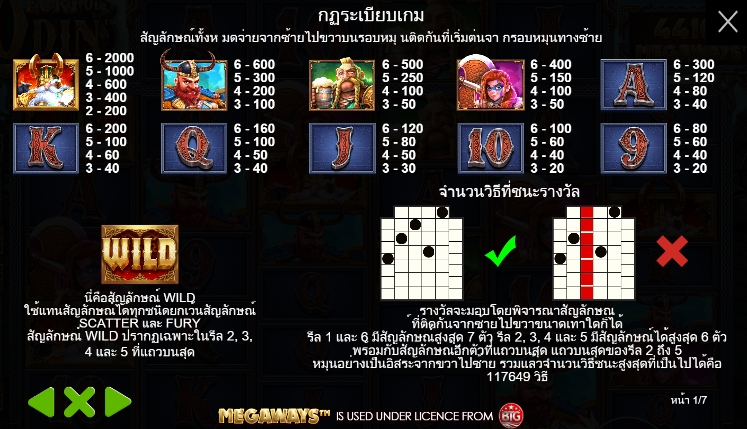 Fury of Odin Megaways pragmaticplay ufabet366 vip ฝาก ถอน